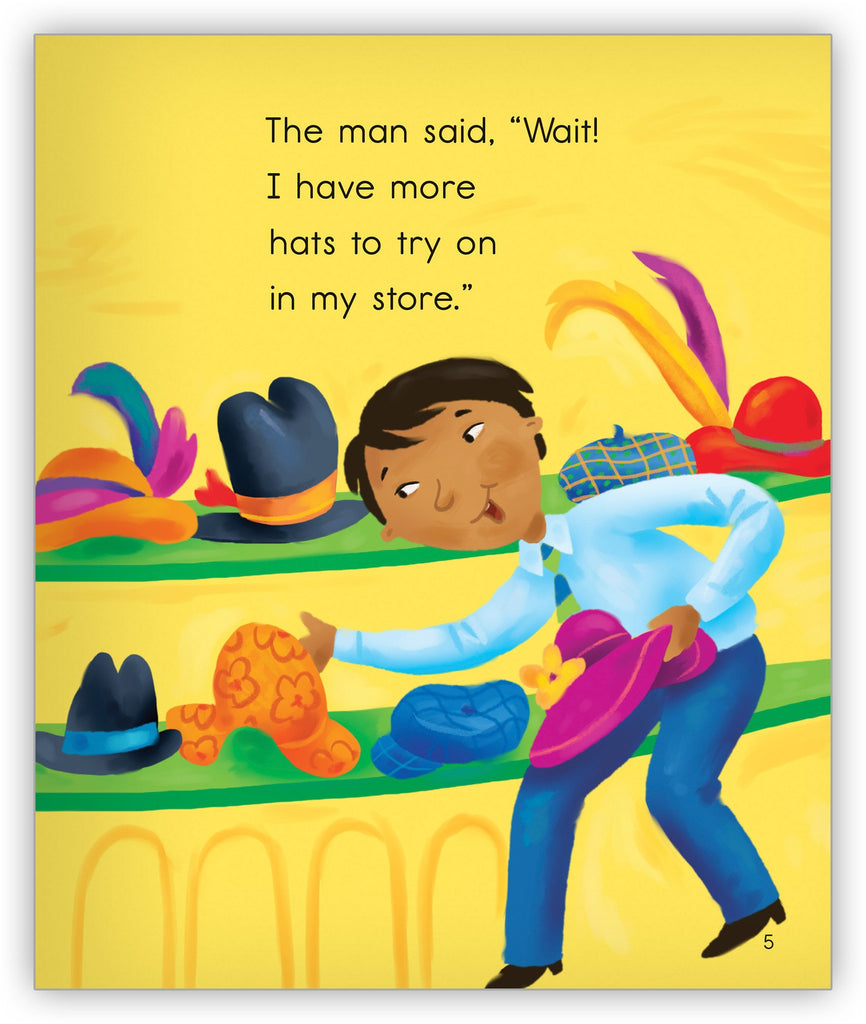 The man with the hats hot sale children's book