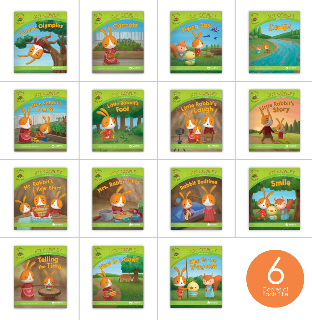 Little Rabbit Set (6-Packs) - Hameray Publishing