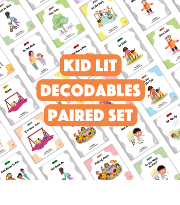 Kid Lit Decodables Paired Set from Kid Lit Decodables