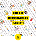 Kid Lit Decodables Early 1 Set (6-Packs)