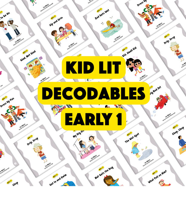 Kid Lit Decodables Early 1 Set