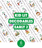 Kid Lit Decodables Early 2 Set (6-Packs)