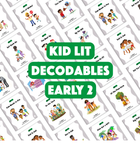 Kid Lit Decodables Early 2 Set