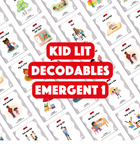 Kid Lit Decodables Emergent 1 Set