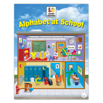 Alphabet at School Lap Book from Letter Buddies