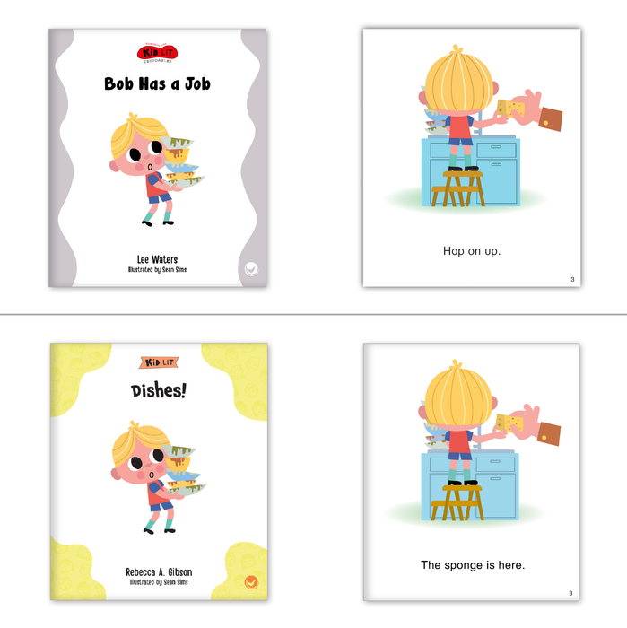 Kid Lit Decodables Paired Set (6-Packs)