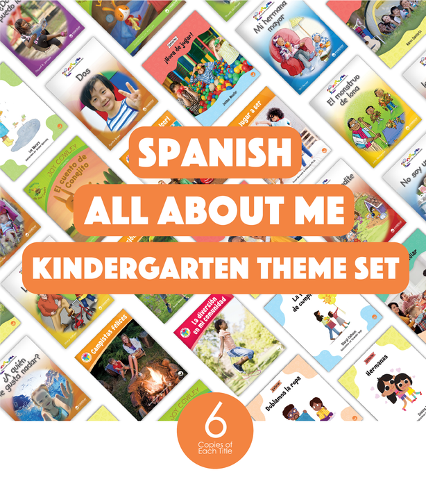 Spanish All About Me Kindergarten Theme Set (6-Packs)