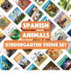 Spanish Animals Kindergarten Theme Set