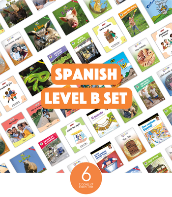 Spanish Level B Set (6-Packs) from Various Series