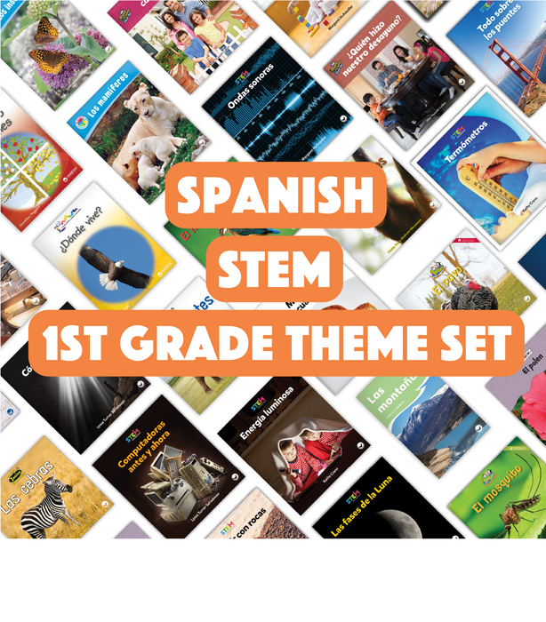 Spanish STEM 1st Grade Theme Set