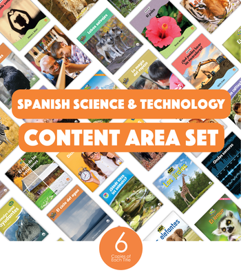 Spanish Science & Technology Content Area Set (6-Packs) from Various Series