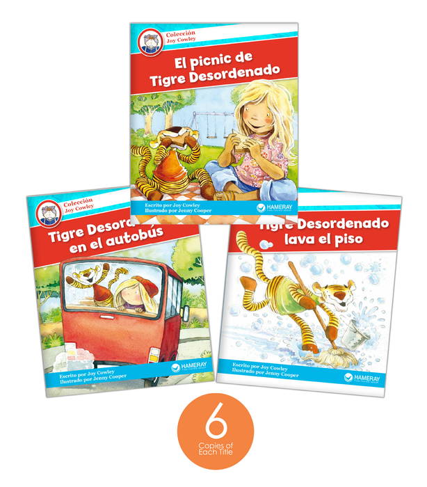 Spanish Sloppy Tiger Character Set (6-Packs)