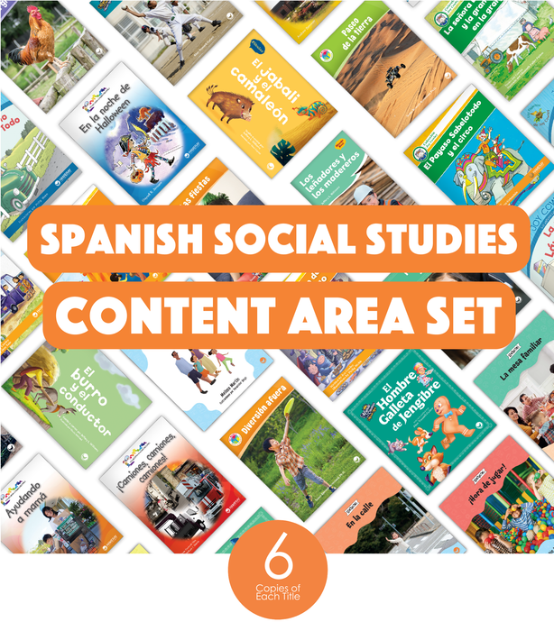 Spanish Social Studies Content Area Set (6-Packs)