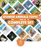 Spanish Animals Topic Complete Set (6-Packs)