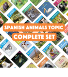 Spanish Animals Topic Complete Set