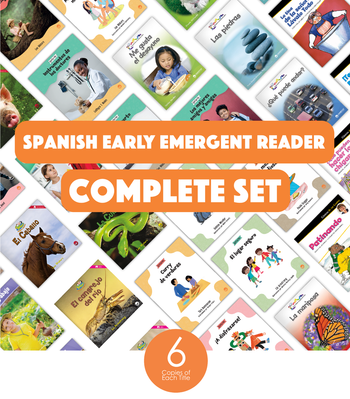 Spanish Early Emergent Reader Complete Set (6-Packs) from Various Series