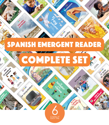 Spanish Emergent Reader Complete Set (6-Packs) from Various Series