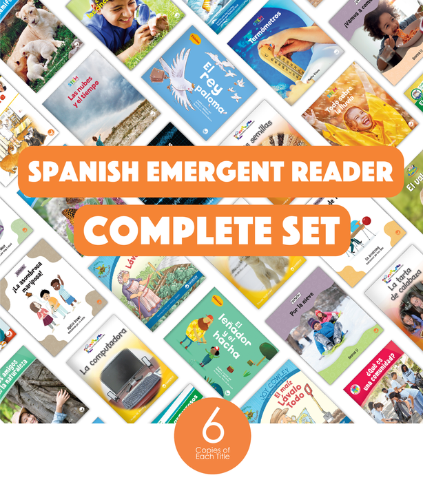 Spanish Emergent Reader Complete Set (6-Packs)