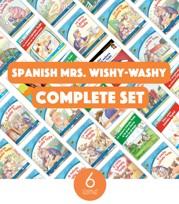 Spanish Mrs. Wishy-Washy Complete Set (6-Packs) from Various Series