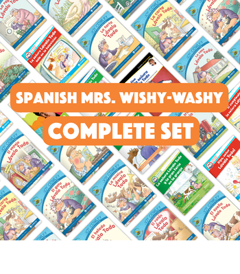 Spanish Mrs. Wishy-Washy Complete Set from Various Series