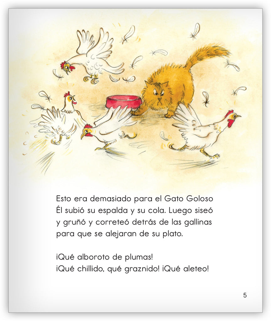 El gato Goloso y las gallinas - Clásicos de Joy Cowley - Hameray Publishing