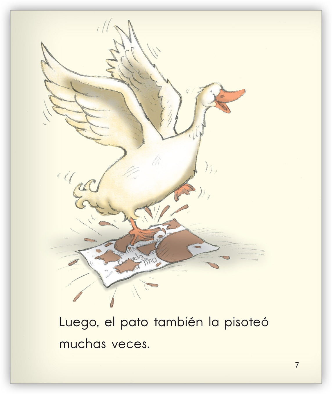 La carta Lávalo Todo - Los Pajaritos de Joy Cowley - Hameray Publishing