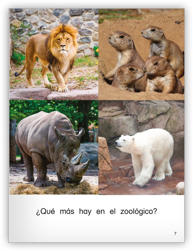 ¿Qué hay en el zoológico? - Colección Caleidoscopio - Hameray Publishing