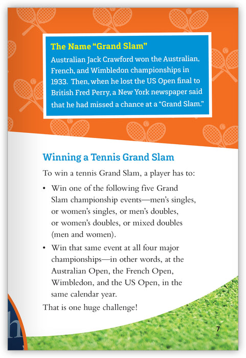 The Grand Slam Leveled Book